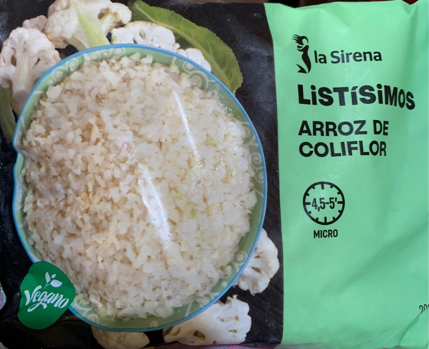 arroz de coliflor La Sirena