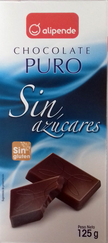 chocolate puro Alipende