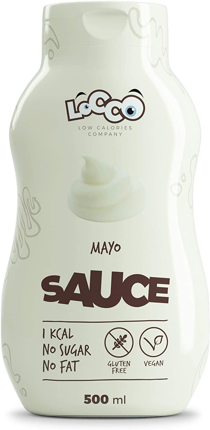 salsa mayonesa sin azúcar baja en calorías Locco