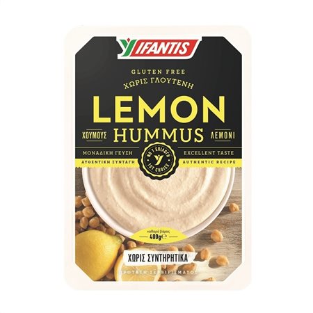 Ifantis Greek Ògidi lẹmọọn Hummus