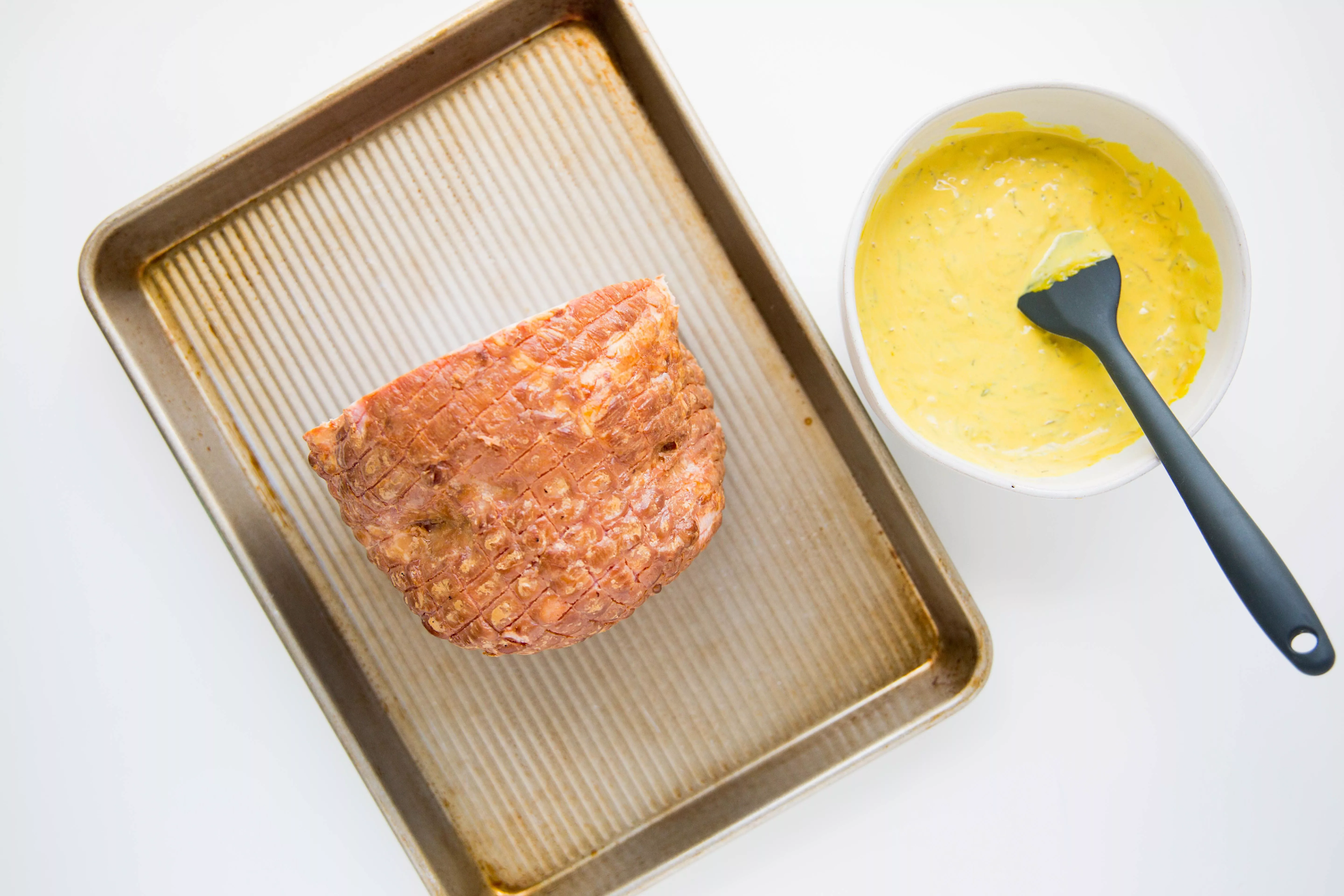 Receta de jamón navideño con costra de mostaza y romero keto ¿Es keto