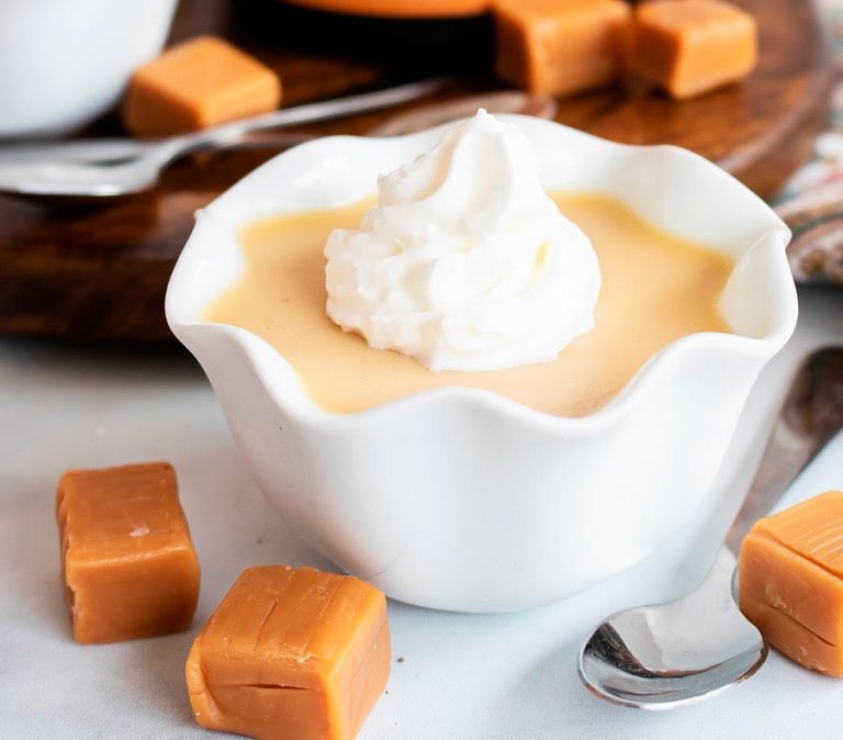 Receta de pudín de caramelo keto ¿Es keto esto?