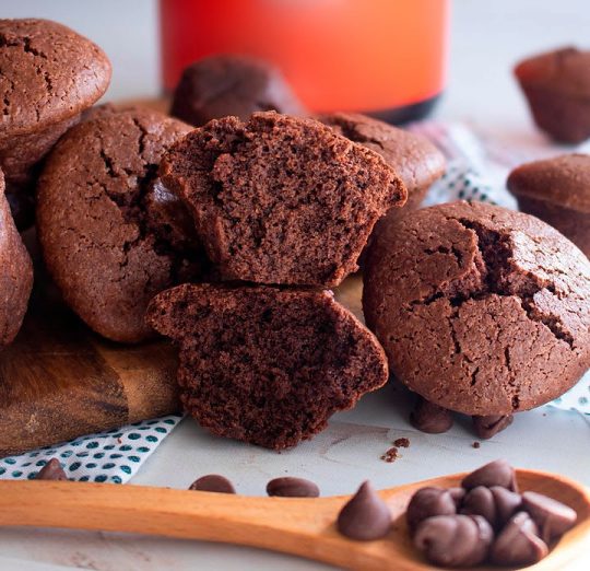 Receta de muffin de chocolate doble keto ¿Es keto esto?